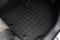 Tailored Car Mats for VOLKSWAGEN Vw T6 Front Plus Single Rear Door Rear Piece ( Bench Seat) - Green Flag Shop