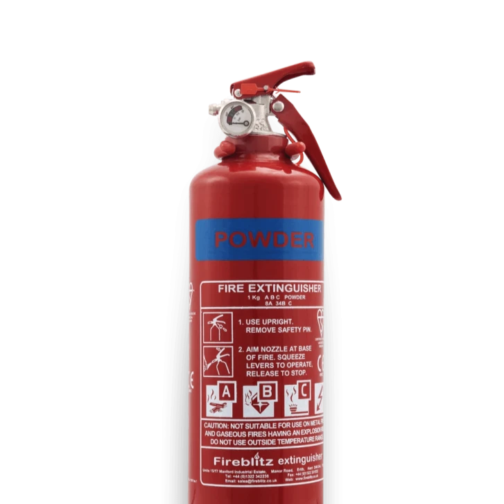 1kg Van Dry Powder Fire Extinguisher with Mounting Bracket