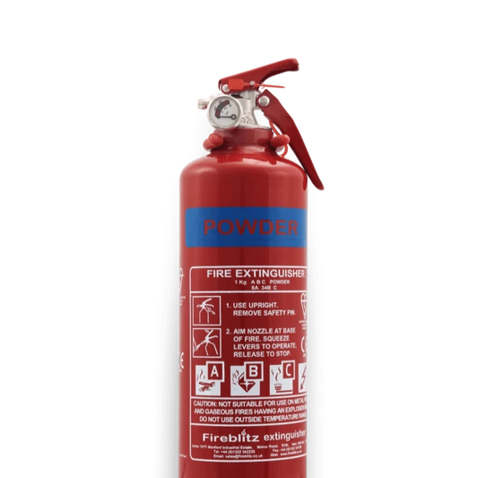 1kg Van Dry Powder Fire Extinguisher with Mounting Bracket