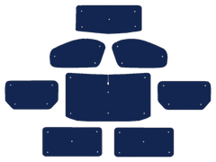 Opel Vivaro 2001-2014 First Generation-Long wheelbase Van Blinds