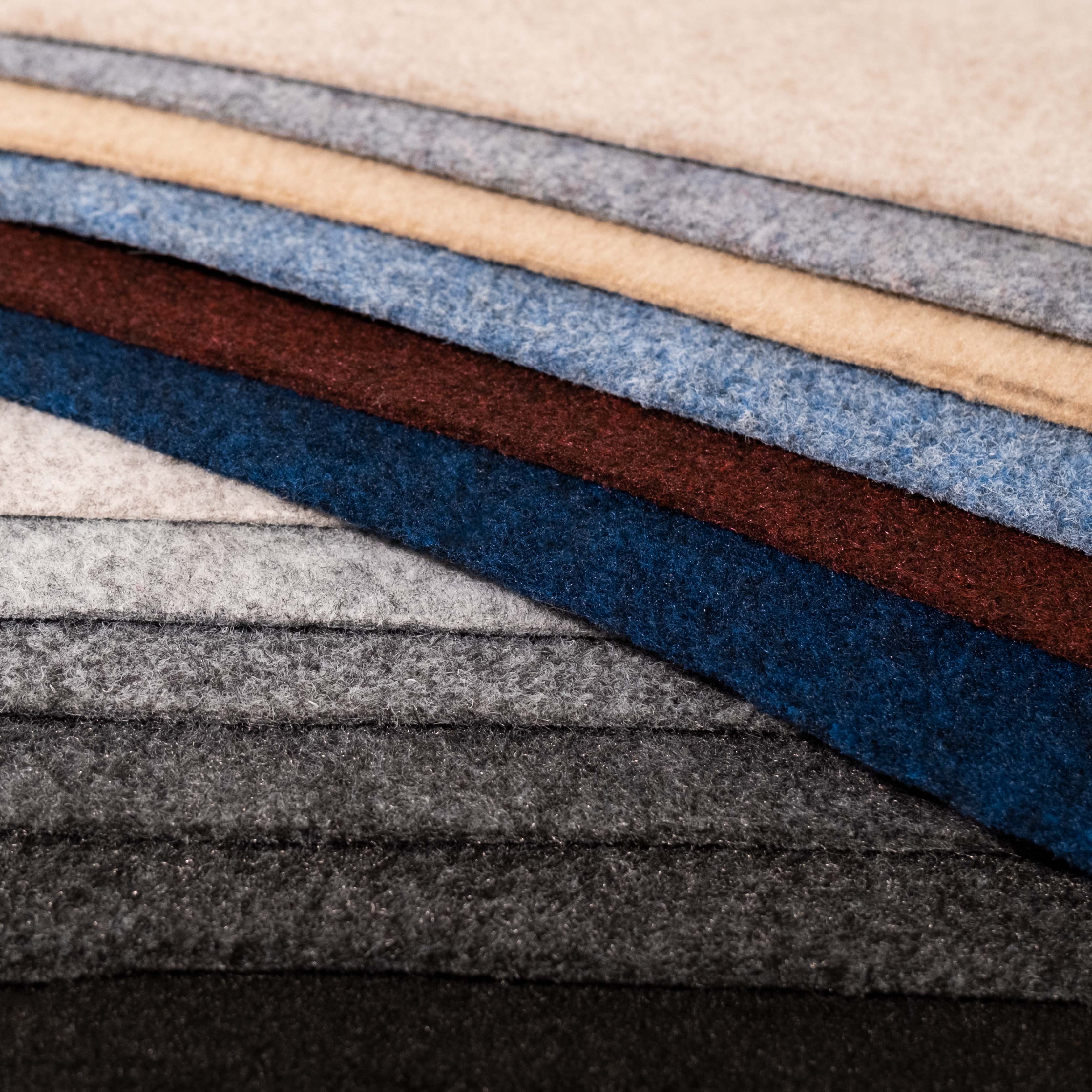 Veltrim Velour lining carpet sample pack